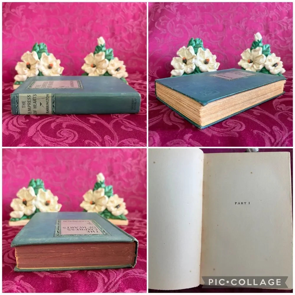 1928 The Empress of Hearts by E. Barrington, Vintage Book, Marie Antoinette